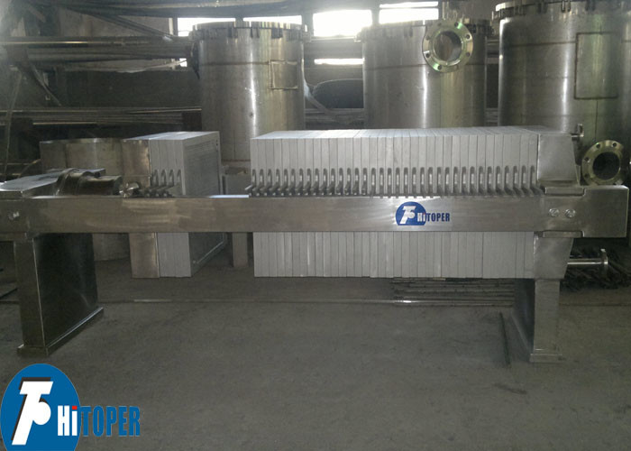 Stainless Steel Filter Press For Various Industries Medicine Beverage Chemicals