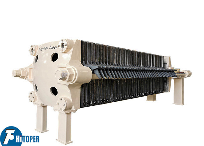 Cast Iron High Temperature Plate Frame Filter Press For Ceramics Separation