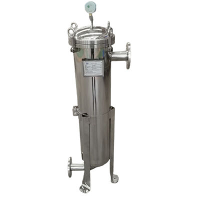 Boîtier de filtre à sac en acier inoxydable offrant des options d'installation flexibles et une étanchéité pour divers besoins de filtration industrielle