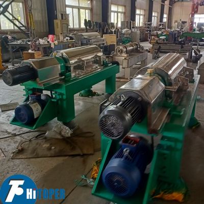 Double moteur à conversion de fréquence à entraînement Décanteur industriel Centrifugeuse de déshydratation des boues