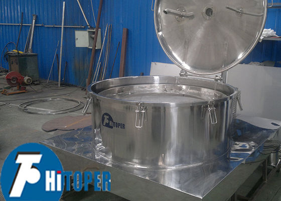 Centrifugeuse à base de plateforme conçue pour l'entrée de matières premières d'alimentation et la séparation des solides liquides dans le traitement chimique de l'eau