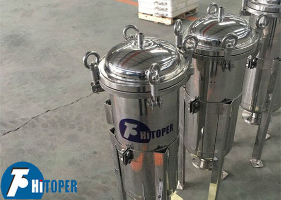Boîtier de filtre à manches haute capacité adapté à divers liquides industriels avec des caractéristiques de faible perte de pression